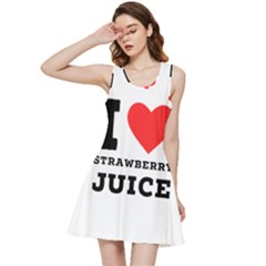 I Love Strawberry Juice Inside Out Racerback Dress by ilovewhateva