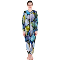 Stones Gems Multi Colored Rocks Onepiece Jumpsuit (ladies) by Bangk1t