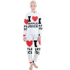 I Love Apple Juice Women s Lounge Set by ilovewhateva