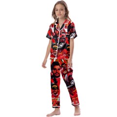 Carlos Sainz Kids  Satin Short Sleeve Pajamas Set by Boster123