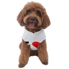 I Love Cherry Juice Dog Sweater by ilovewhateva