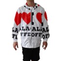 I love galao coffee Kids  Hooded Windbreaker View1