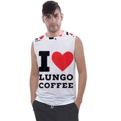 I Love Lungo Coffee  Men s Regular Tank Top by ilovewhateva