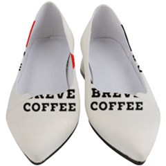 I Love Breve Coffee Women s Block Heels  by ilovewhateva