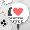 I love espresso coffee Wireless Fast Charger(White) View1