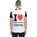 I love cappuccino coffee Men s Puffer Vest View2