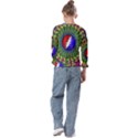 Grateful Dead Pattern Kids  Cuff Sleeve Top View2