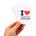 I love American coffee Playing Cards Single Design (Rectangle) with Custom Box View3