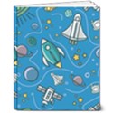 About-space-seamless-pattern 8  x 10  Softcover Notebook View1