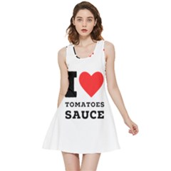 I Love Tomatoes Sauce Inside Out Reversible Sleeveless Dress by ilovewhateva