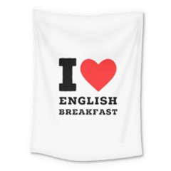 I Love English Breakfast  Medium Tapestry by ilovewhateva