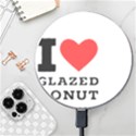 I love glazed donut Wireless Fast Charger(White) View1