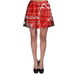 Geometry Mathematics Cube Skater Skirt by Ndabl3x