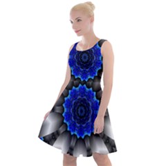 Kaleidoscope Abstract Round Knee Length Skater Dress by Ndabl3x