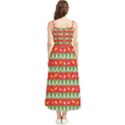 Christmas Papers Red And Green Boho Sleeveless Summer Dress View2