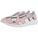 Cute Cats Cartoon Seamless-pattern Men s Slip On Sneakers View2