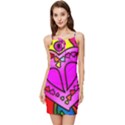 Stained Glass Love Heart Summer Tie Front Dress View1