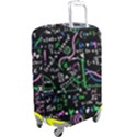 Math-linear-mathematics-education-circle-background Luggage Cover (Large) View2