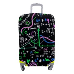 Math-linear-mathematics-education-circle-background Luggage Cover (small) by Vaneshart