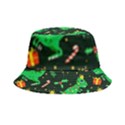 Christmas-funny-pattern Dinosaurs Inside Out Bucket Hat View4