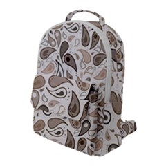 Paisley Pattern Background Graphic Flap Pocket Backpack (large) by Vaneshop