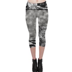 Background Pattern Geometric Design Capri Leggings  by Vaneshop