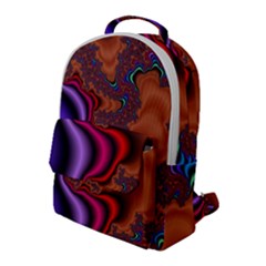 Colorful Piece Abstract Flap Pocket Backpack (large) by Vaneshop