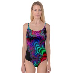 Abstract Piece Color Camisole Leotard  by Vaneshop