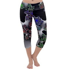 Piece Graphic Capri Yoga Leggings by Vaneshop