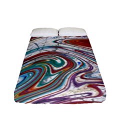 Abstract Background Ornamental Fitted Sheet (full/ Double Size) by Vaneshop