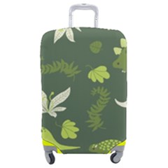 Cute Dinosaur Pattern Luggage Cover (medium) by Wav3s