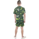 Cute Dinosaur Pattern Men s Mesh Tee and Shorts Set View2