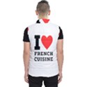 I love French cuisine Men s Puffer Vest View2