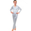 Mesh Kids  Satin Long Sleeve Pajamas Set View1