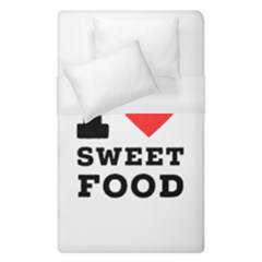 I Love Sweet Food Duvet Cover (single Size) by ilovewhateva