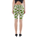 Vegetable Pattern With Composition Broccoli Yoga Cropped Leggings View2