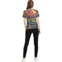 The City Style Bus Fantasy Architecture Art Women s Short Sleeve Rash Guard View2