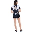 Wednesday addams Asymmetrical Short Sleeve Sports Tee View4