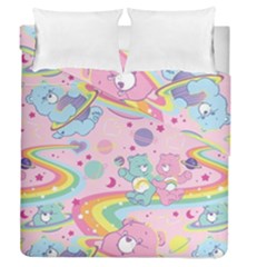 Bears Kawaii Pattern Duvet Cover Double Side (queen Size) by Cowasu