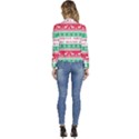 Merry Christmas Ya Filthy Animal Women s Long Sleeve Revers Collar Cropped Jacket View4