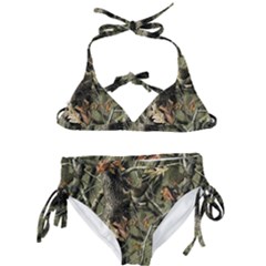 Realtree Camo Seamless Pattern Kids  Classic Bikini Set by Cowasu