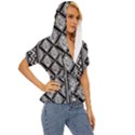 Tribal African Pattern Lightweight Drawstring Hooded Top View3