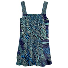 Dark Psychedelic Kids  Layered Skirt Swimsuit by Cowasu