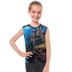 Castle Fantasy Kids  Mesh Tank Top by Ndabl3x