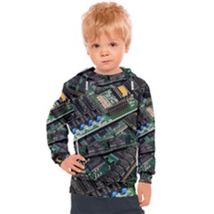 Computer Ram Tech - Kids  Hooded Pullover by Amaryn4rt