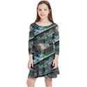 Computer Ram Tech - Kids  Quarter Sleeve Skater Dress View1