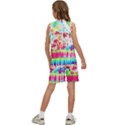 Pattern Decorated Schoolbus Tie Dye Kids  Basketball Mesh Set View4