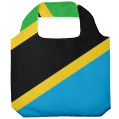 Flag Of Tanzania Foldable Grocery Recycle Bag by Amaryn4rt