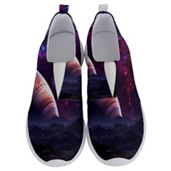 Clouds Fantasy Space Landscape Colorful Planet No Lace Lightweight Shoes by Ravend