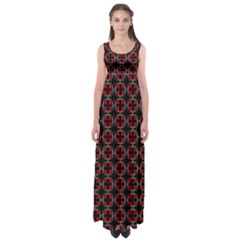 Pattern Design Artistic Decor Empire Waist Maxi Dress by Celenk